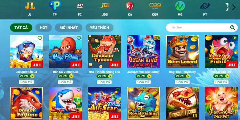 Sảnh bắn cá FC
