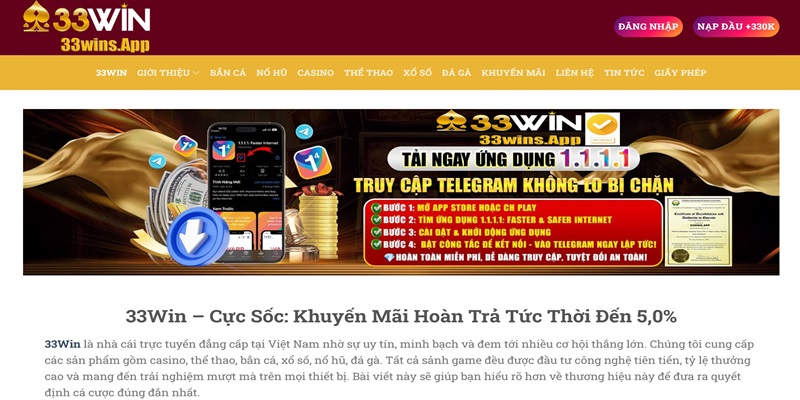 Cách đặt cược trên 33Win